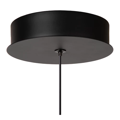 Lucide KLIGANDE - Pendant light - Ø 13 cm - LED - 1x9W 2700K - Black - detail 3